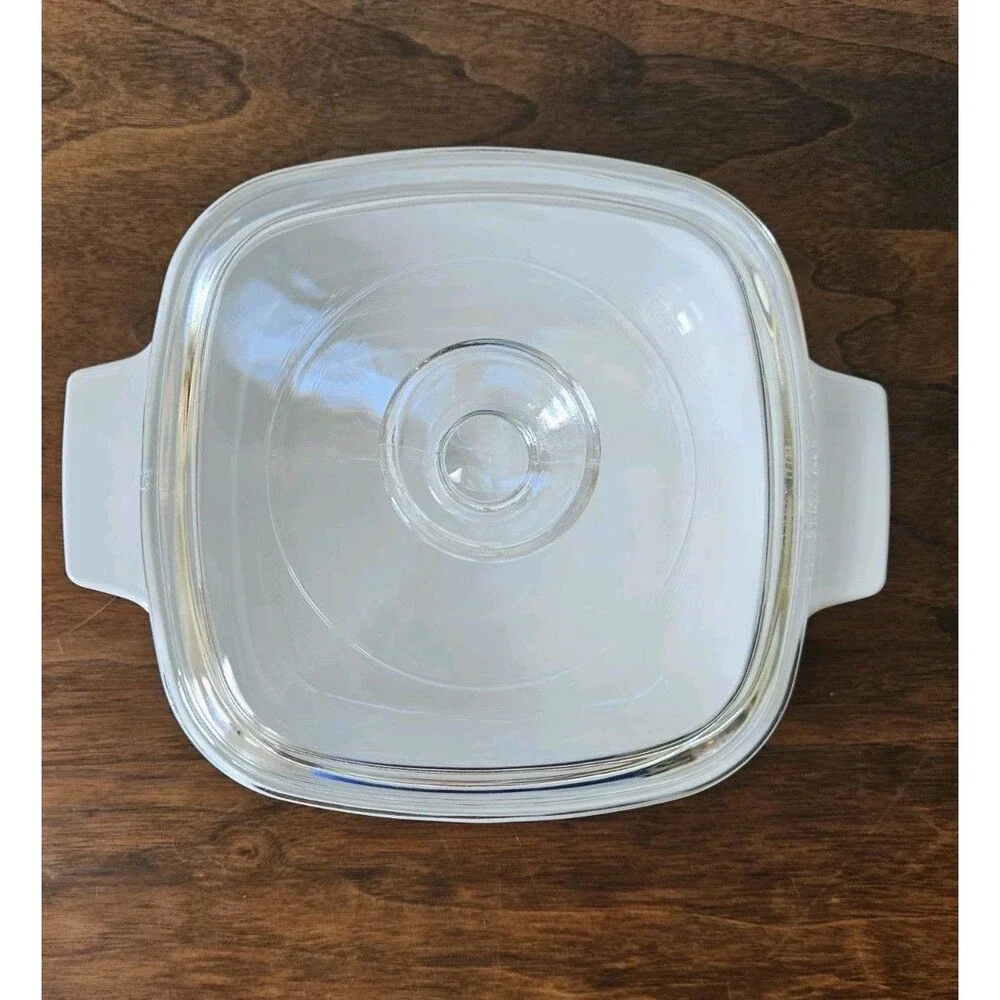 Vintage Corning Ware L' Echolate 1 Quart Corning Ware Casserole Dish with Lid